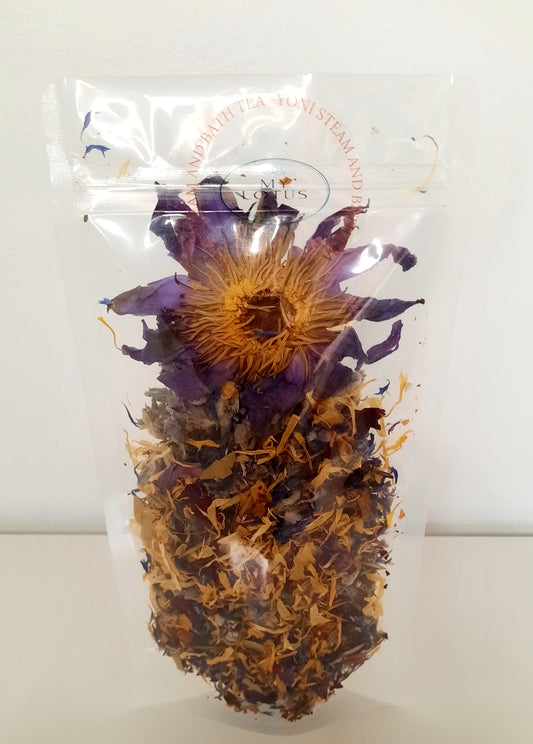 Blue Lotus Yoni Steam and Bath Tea with 11 Botanicals